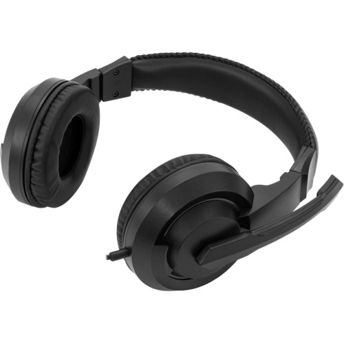 Наушники с микрофоном Oklick HS-L315G черный 1.8м накладные USB оголовье (2007552)