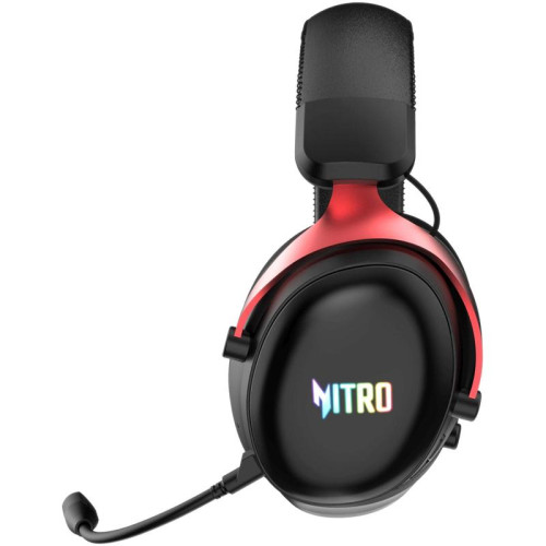 Наушники с микрофоном Acer Nitro OHR401 черный мониторные BT/Radio/3.5mm оголовье (ZL.HDSEE.00H)