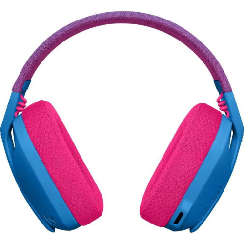 Наушники с микрофоном Logitech G435 голубой/розовый накладные BT/Radio оголовье (981-001065)
