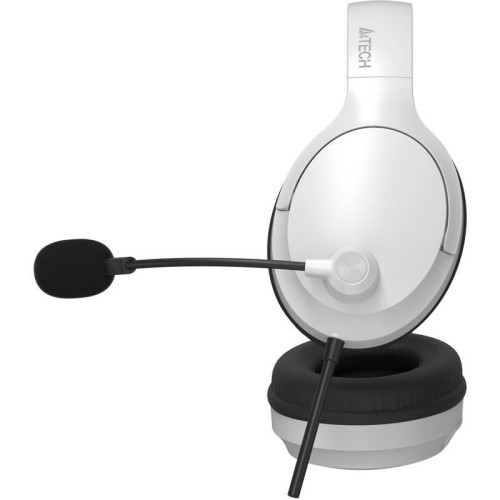 Наушники с микрофоном A4Tech Fstyler FH280U белый 2м мониторные USB оголовье