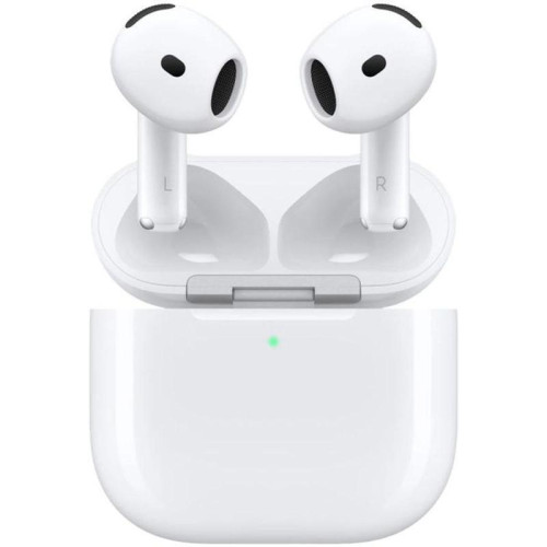 Гарнитура вкладыши Apple AirPods 4 ANC A3055,A3056,A3059 белый беспроводные bluetooth в ушной раковине (MXP93LL/A)