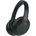 Гарнитура накладные Sony WH-1000XM4 1.2м черный беспроводные bluetooth оголовье (WH-1000XM4/B)