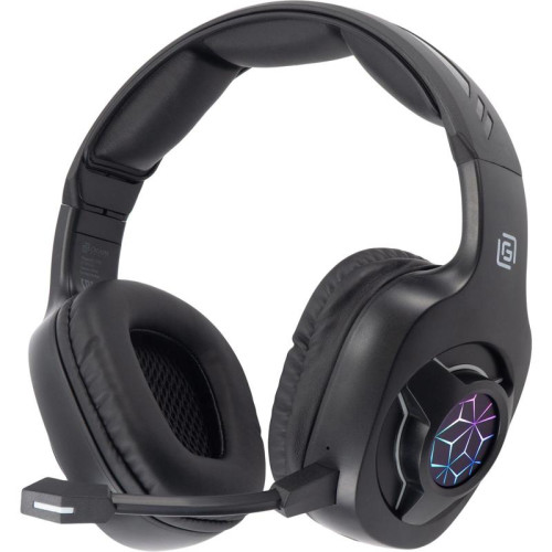 Наушники с микрофоном Oklick HS-L575G черный накладные BT оголовье (1895253)