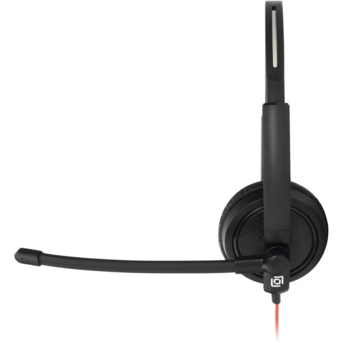 Наушники с микрофоном Оклик HS-L900 черный 2.8м накладные оголовье (1532022)