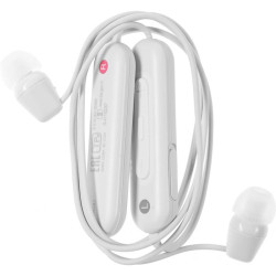 Гарнитура внутриканальные Sony WI-C100 белый беспроводные bluetooth шейный обод (WI-C100/WZ)