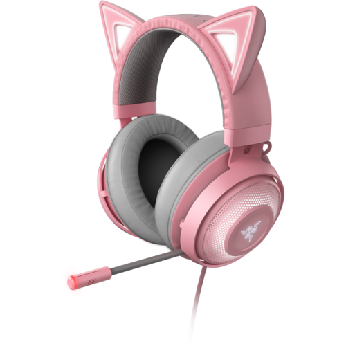 Гарнитура Razer Kraken Kitty Ed. - Quartz/ Razer Kraken Kitty Ed. - Quartz- USB Surround Sound Headset