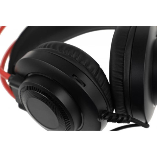 Наушники с микрофоном A4Tech Bloody G200S черный/красный 2м мониторные USB оголовье (G200S USB/ BLACK +RED)
