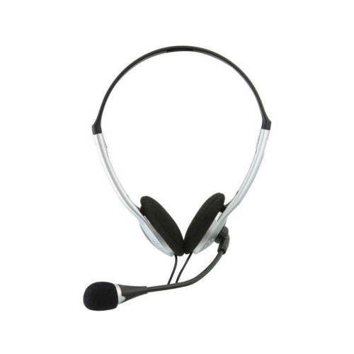 Наушники с микрофоном Sven AP-010MV черный/серебристый 2м накладные оголовье (SV-0410010MV)