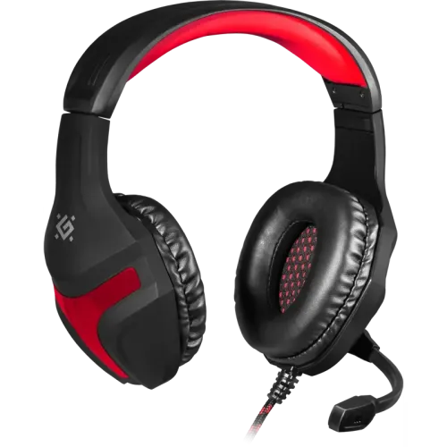Defender Игровая гарнитура Scrapper 500 красный + черный, кабель 2 м Defender Игровая гарнитура Scrapper 500 красный + черный, кабель 2 м