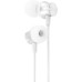 Гарнитура внутриканальные Oklick HS-S-240 1.2м белый проводные в ушной раковине (SS-E086)