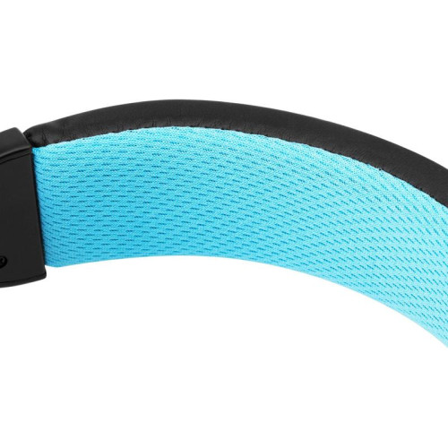 Наушники с микрофоном Oklick HS-L400G ZEUS черный/синий 2.2м мониторные оголовье (359480)