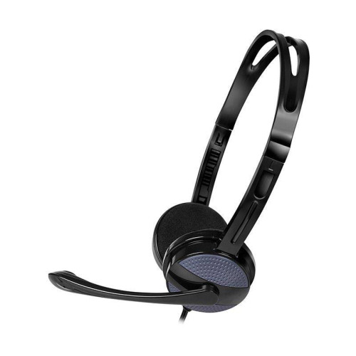 Гарнитура накладные Sven AP-151MV 1.2м черный проводные оголовье (SV-015411)