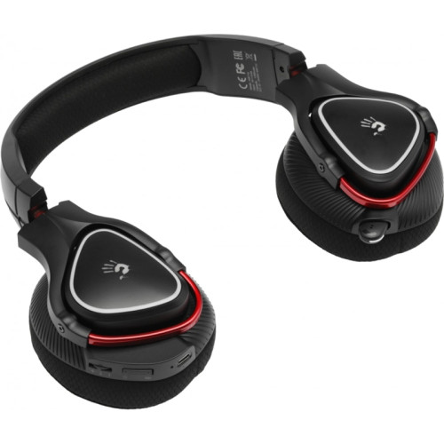 Наушники с микрофоном A4Tech Bloody MR710 черный 1.5м мониторные BT/Radio оголовье (MR710 BLACK) Наушники с микрофоном A4Tech Bloody MR710 черный 1.5м мониторные BT/Radio оголовье (MR710 BLACK)