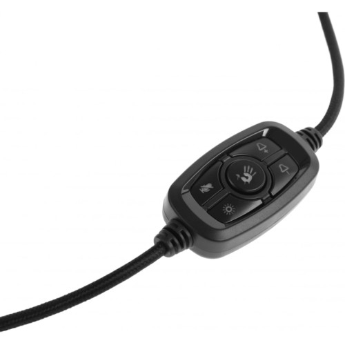 Наушники с микрофоном A4Tech Bloody G535 черный/серебристый 2м мониторные USB оголовье (G535 (BLACK+SILVER) USB) Наушники с микрофоном A4Tech Bloody G535 черный/серебристый 2м мониторные USB оголовье (G535 (BLACK+SILVER) USB)