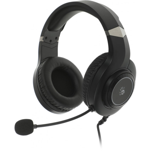 Наушники с микрофоном A4Tech Bloody G220 черный 2м мониторные оголовье (G220 AUX3.5-4PIN + USB)