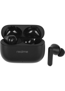 Гарнитура внутриканальные Realme Buds T310 черный беспроводные bluetooth в ушной раковине (6941764436886)