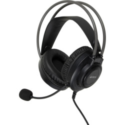Наушники с микрофоном A4Tech Fstyler FH200U серый 2м накладные USB оголовье (FH200U GREY)