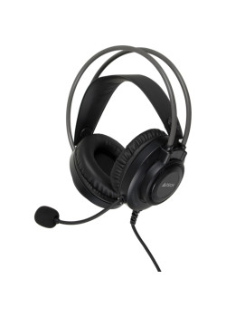 Наушники с микрофоном A4Tech Fstyler FH200U серый 2м накладные USB оголовье (FH200U GREY)