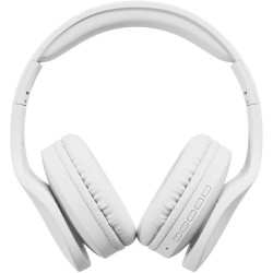 Гарнитура накладные Digma BT-17 белый беспроводные bluetooth оголовье (BT17W)