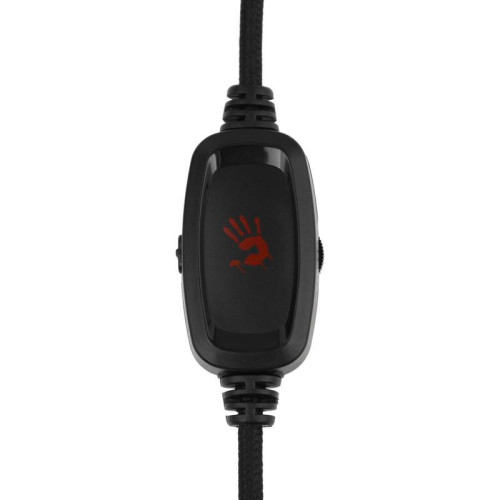 Наушники с микрофоном A4Tech Bloody G330p черный 2м мониторные оголовье (G330P) Наушники с микрофоном A4Tech Bloody G330p черный 2м мониторные оголовье (G330P)
