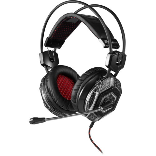 Наушники с микрофоном Oklick HS-L500G TOXIC черный 2.2м мониторные оголовье (472656)