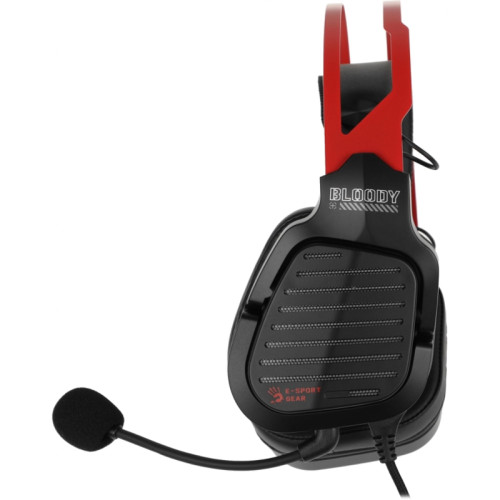 Наушники с микрофоном A4Tech Bloody G560 черный/красный 2м мониторные оголовье (G560 SPORTS RED)