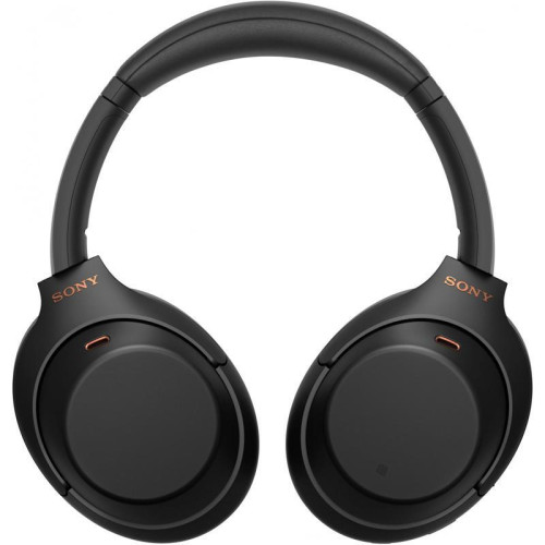 Гарнитура накладные Sony WH-1000XM4 1.2м черный беспроводные bluetooth оголовье (WH-1000XM4/B)