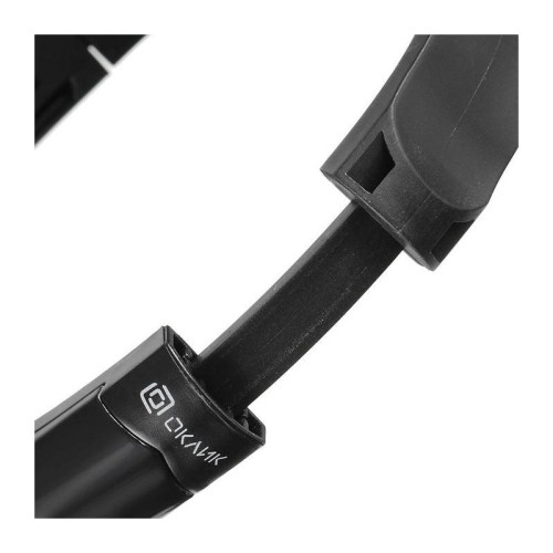 Наушники с микрофоном Оклик HS-M150 черный 2.2м накладные оголовье (428963)