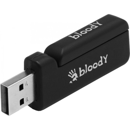 Наушники с микрофоном A4Tech Bloody GR370 черный мониторные BT/Radio/3.5mm оголовье (GR370)
