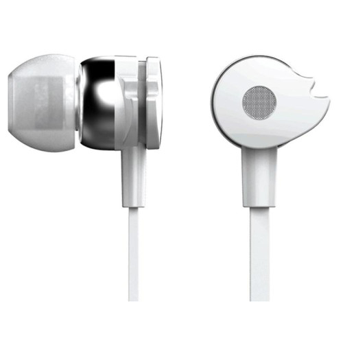 Гарнитура внутриканальные Oklick HS-S-210 1.2м белый проводные в ушной раковине (D1W)