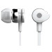 Гарнитура внутриканальные Oklick HS-S-210 1.2м белый проводные в ушной раковине (D1W)