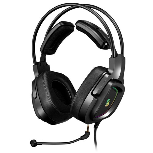 Наушники с микрофоном A4Tech Bloody G575P черный 2м мониторные оголовье (G575P 4PIN+USB/BLACK)