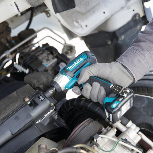 Гайковерт Makita TW140DWAE аккум. патрон:квад.3/8