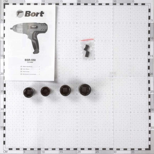 Гайковерт Bort BSR-550 550Вт патрон:квад.1/2 Гайковерт Bort BSR-550 550Вт патрон:квад.1/2