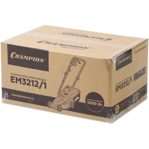 Газонокосилка ручная Champion EM3212/1 1.2Вт