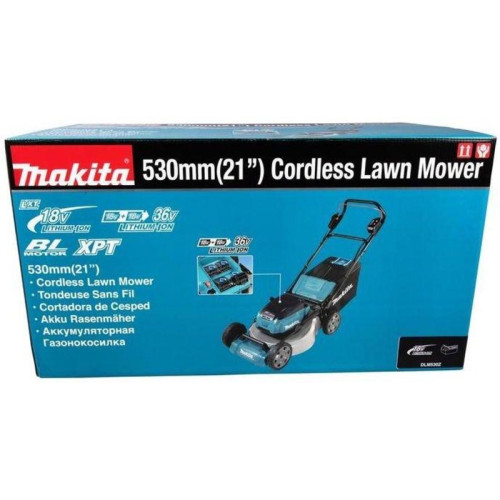 Газонокосилка роторная Makita DLM530Z 1600Вт