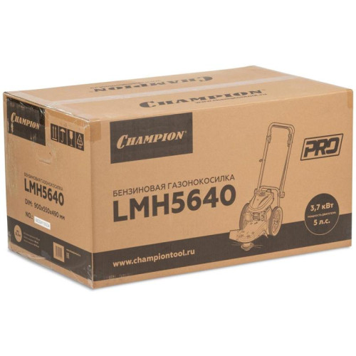 Газонокосилка роторная Champion LMH5640 3700Вт