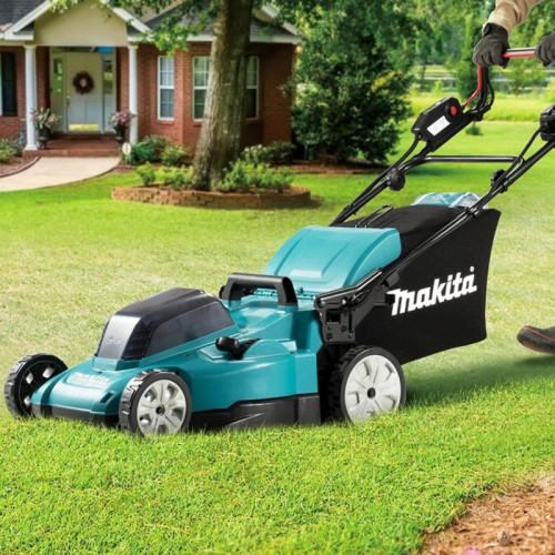 Газонокосилка роторная Makita DLM481Z 860Вт