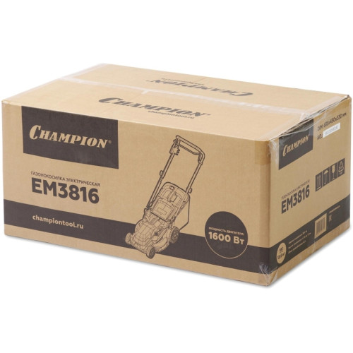 Газонокосилка ручная Champion EM3816 1.6Вт