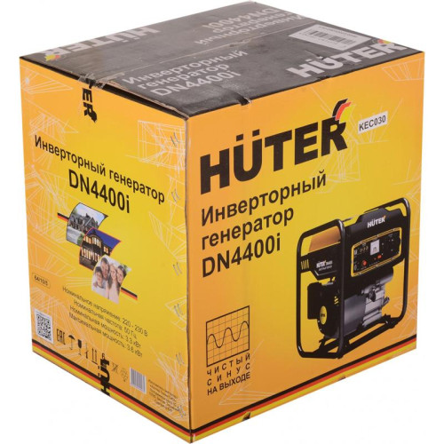 Генератор Huter DN4400i 3.6кВт