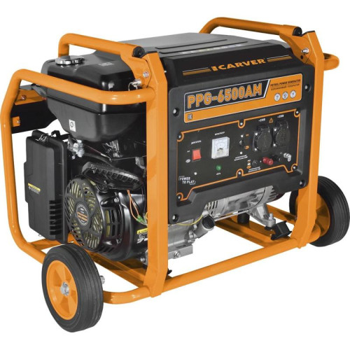 Генератор Carver PPG- 6500АM 5.5кВт