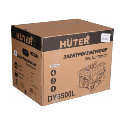Генератор Huter DY6500L 5.5кВт