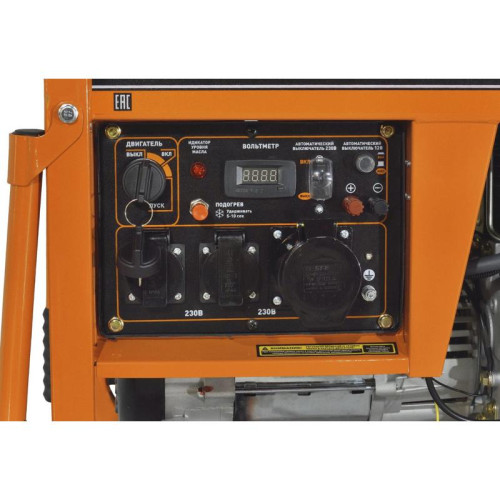 Генератор Carver PPG- 7000DE 6.3кВт