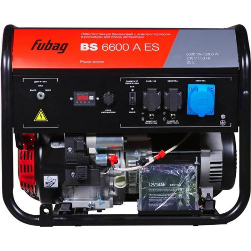 Генератор Fubag BS 6600 AES 6.5кВт Генератор Fubag BS 6600 AES 6.5кВт