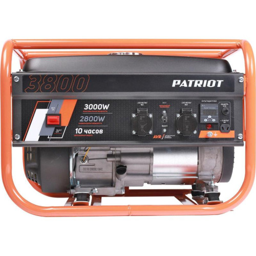 Генератор Patriot GRS 3800 3кВт Генератор Patriot GRS 3800 3кВт