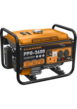 Генератор Carver PPG- 3600 2.8кВт