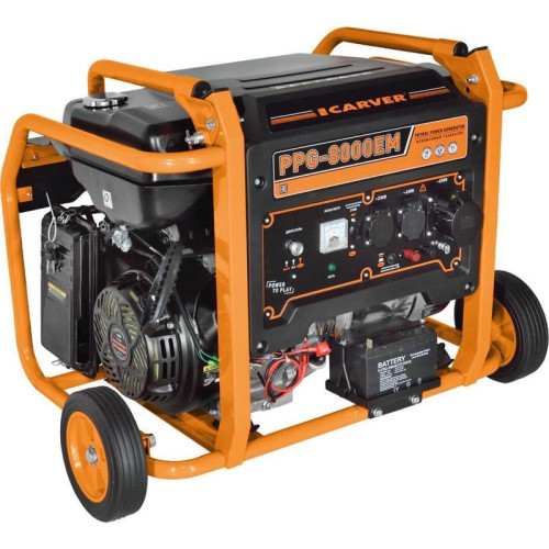 Генератор Carver PPG- 8000ЕM 6.5кВт