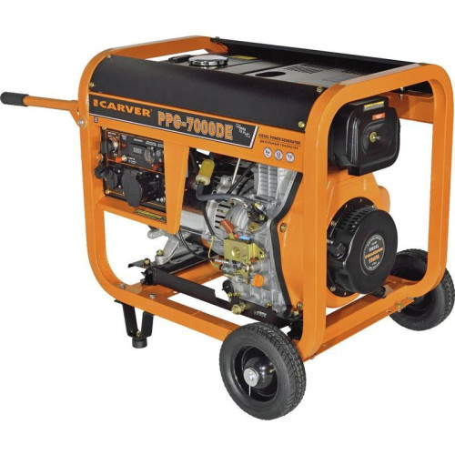 Генератор Carver PPG- 7000DE 6.3кВт