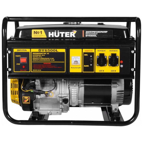 Генератор Huter DY6500L 5.5кВт