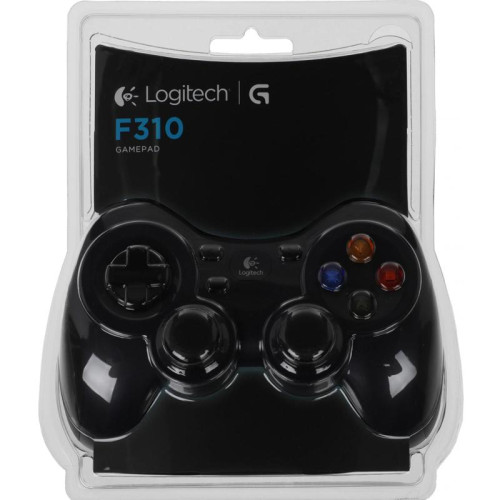 Геймпад Logitech F310 синий/черный USB (940-000112)